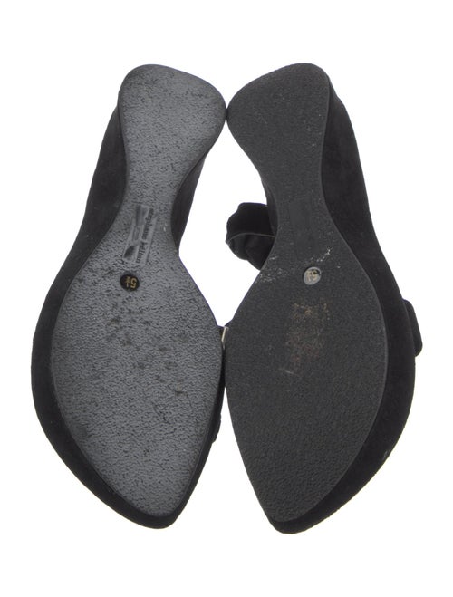 Stephane Kélian Suede Gladiator Sandals