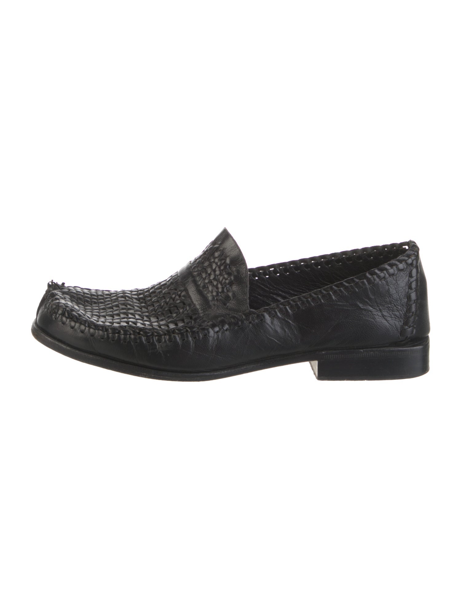 Stephane Kélian Leather Loafers