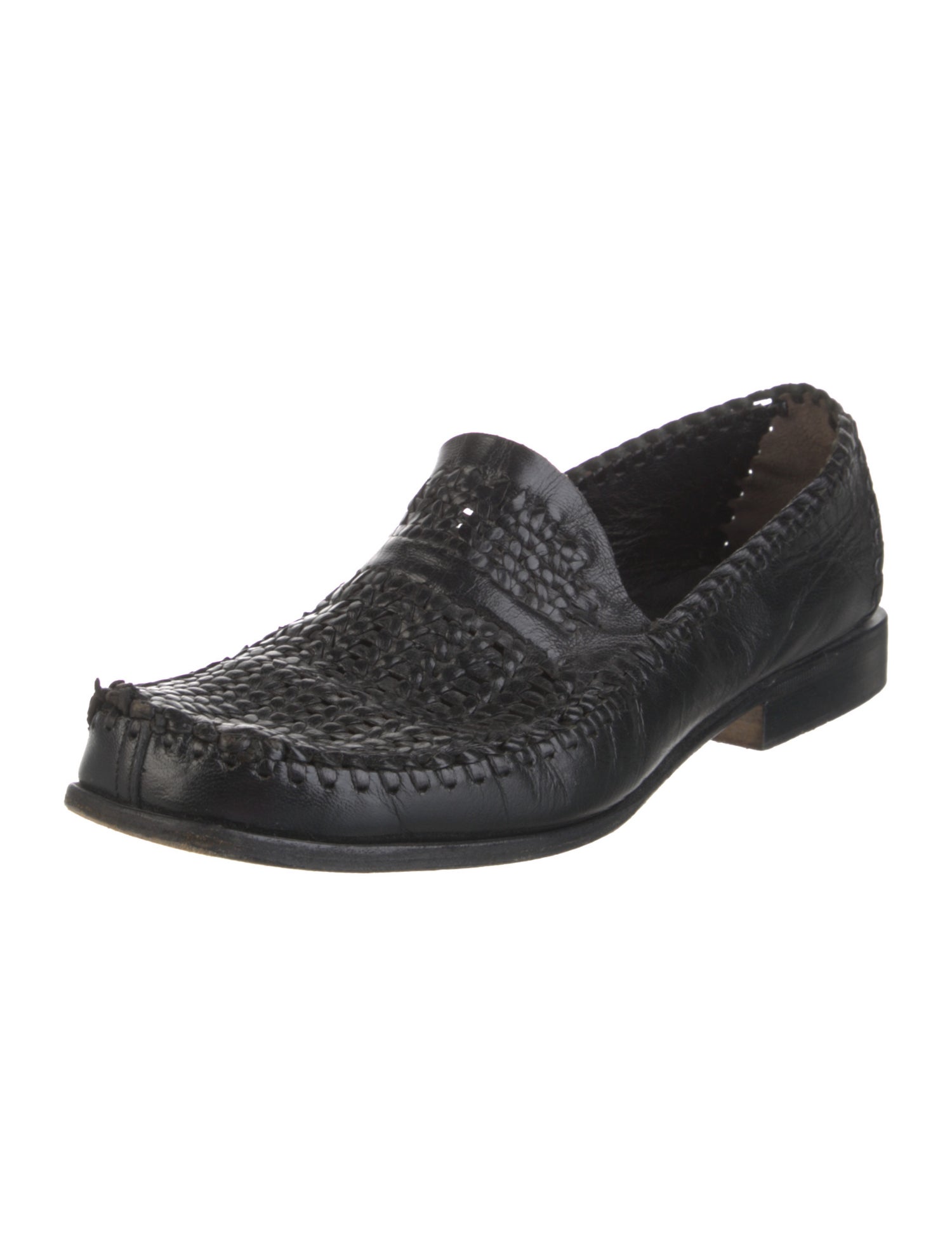 Stephane Kélian Leather Loafers