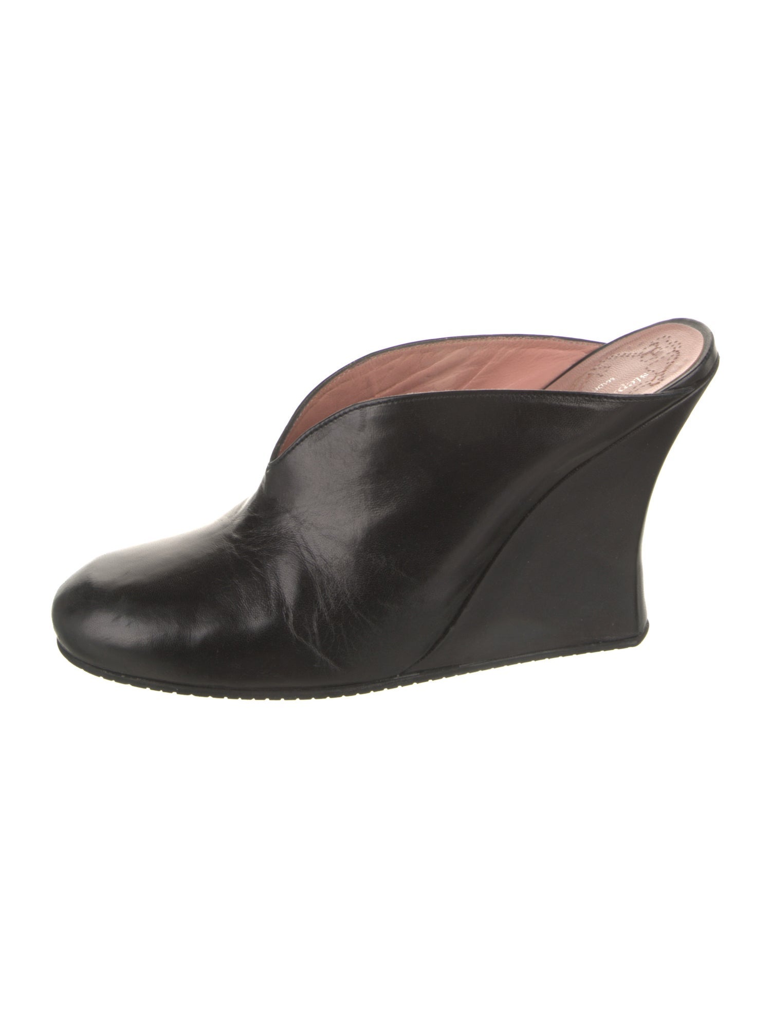 Stephane Kélian Leather Mules