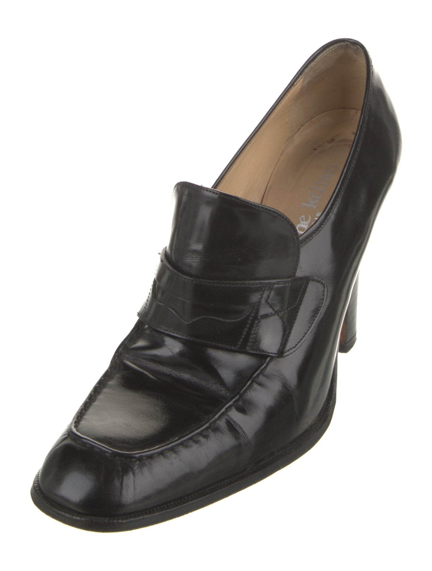 Stephane Kélian Patent Leather Pumps