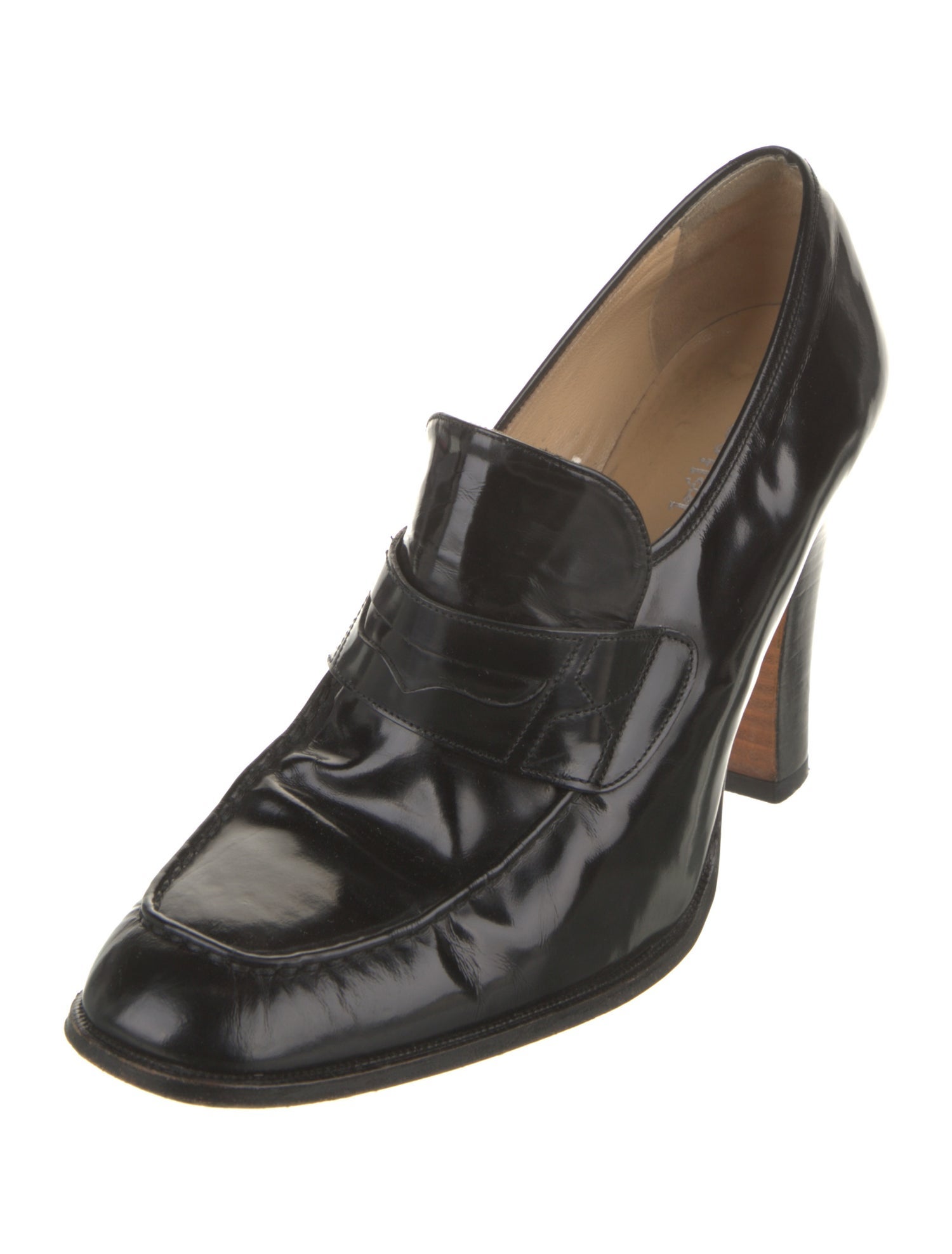 Stephane Kélian Patent Leather Pumps