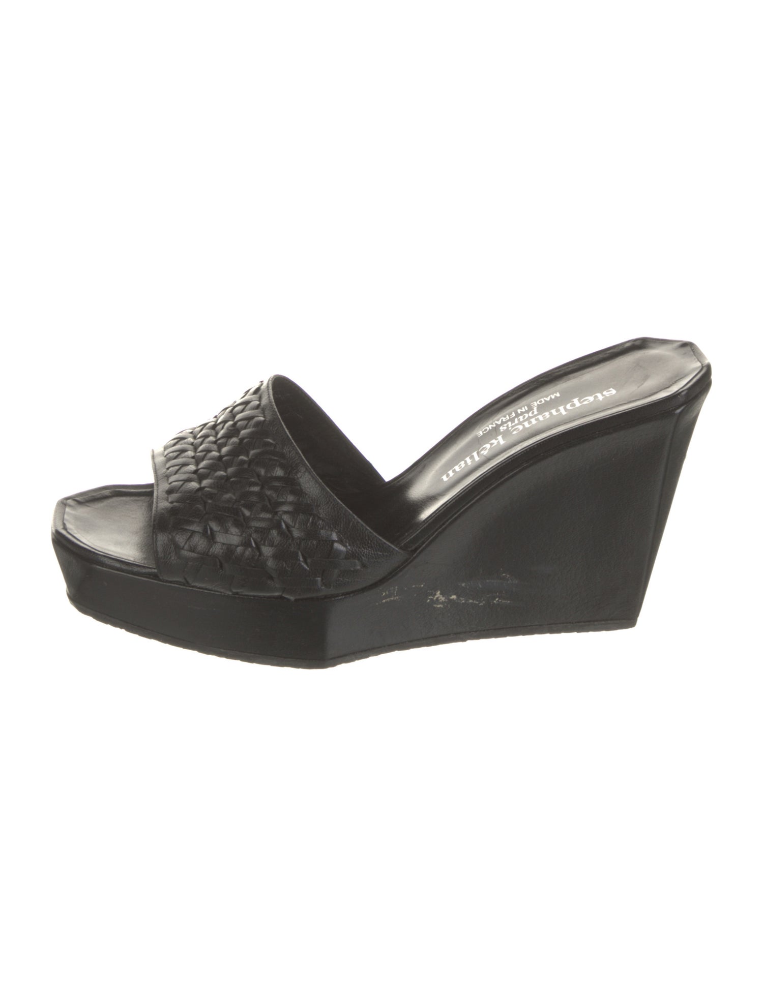 Stephane Kélian Leather Slides