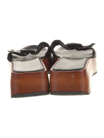 Stephane Kélian Leather Slides