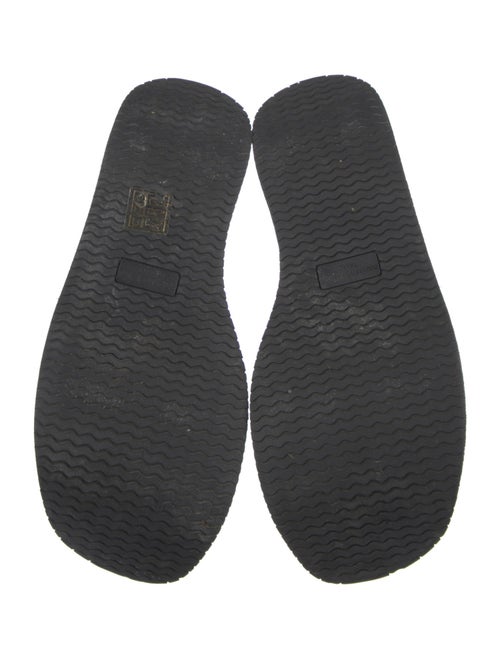 Stephane Kélian Suede Studded Accents Slides