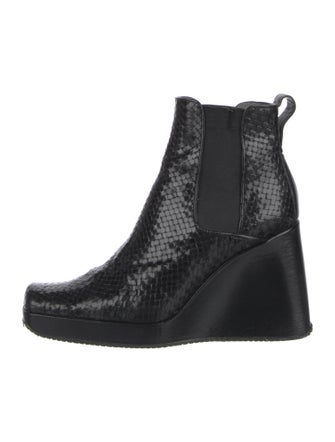 Stephane Kélian Leather Chelsea Boots