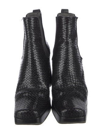 Stephane Kélian Leather Chelsea Boots