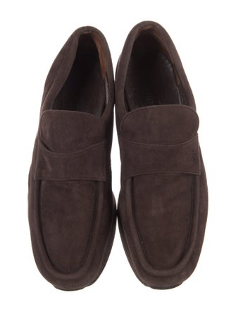 Stephane Kélian Suede Loafers