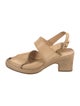 Stephane Kélian Leather Slingback Sandals