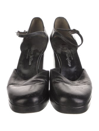Stephane Kélian Leather D'Orsay Pumps