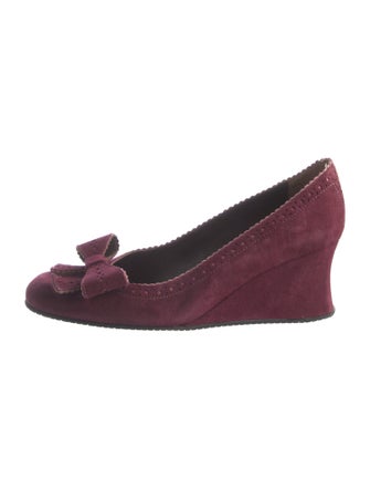 Stephane Kélian Suede Pumps