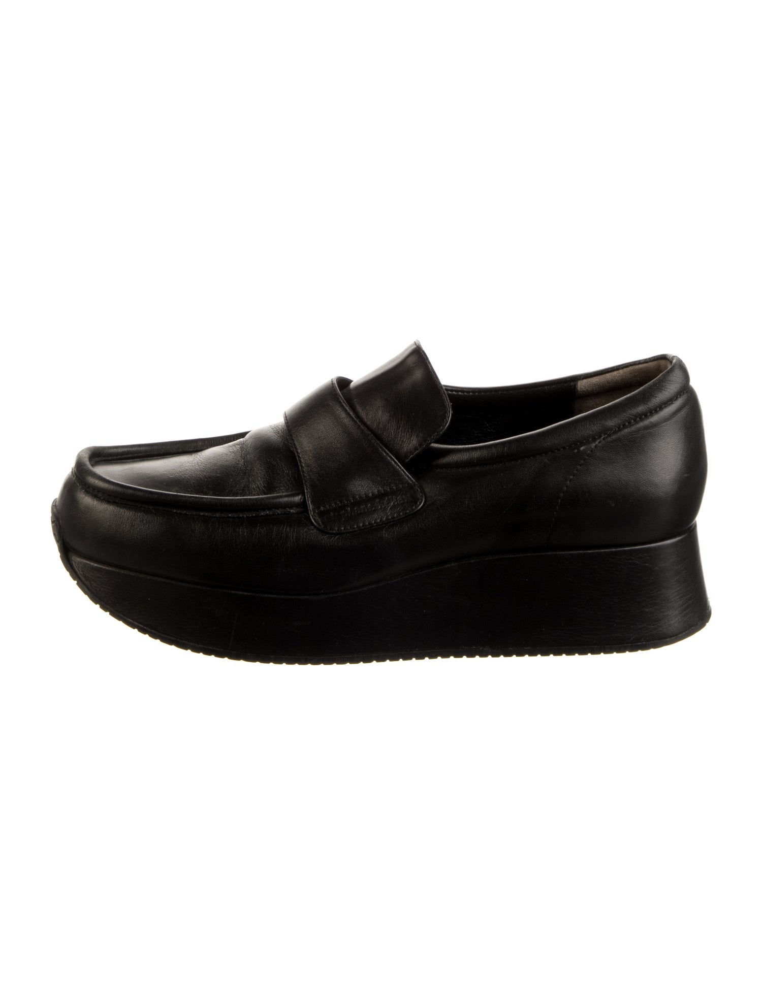 Stephane Kélian Leather Loafers
