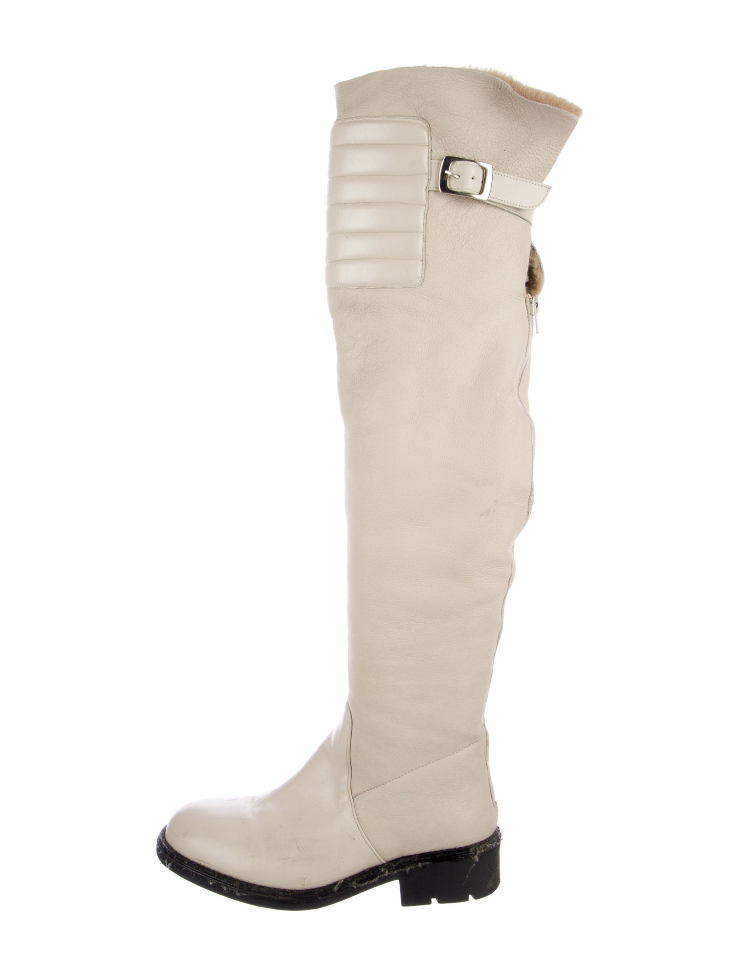 Stephane Kélian Leather Riding Boots