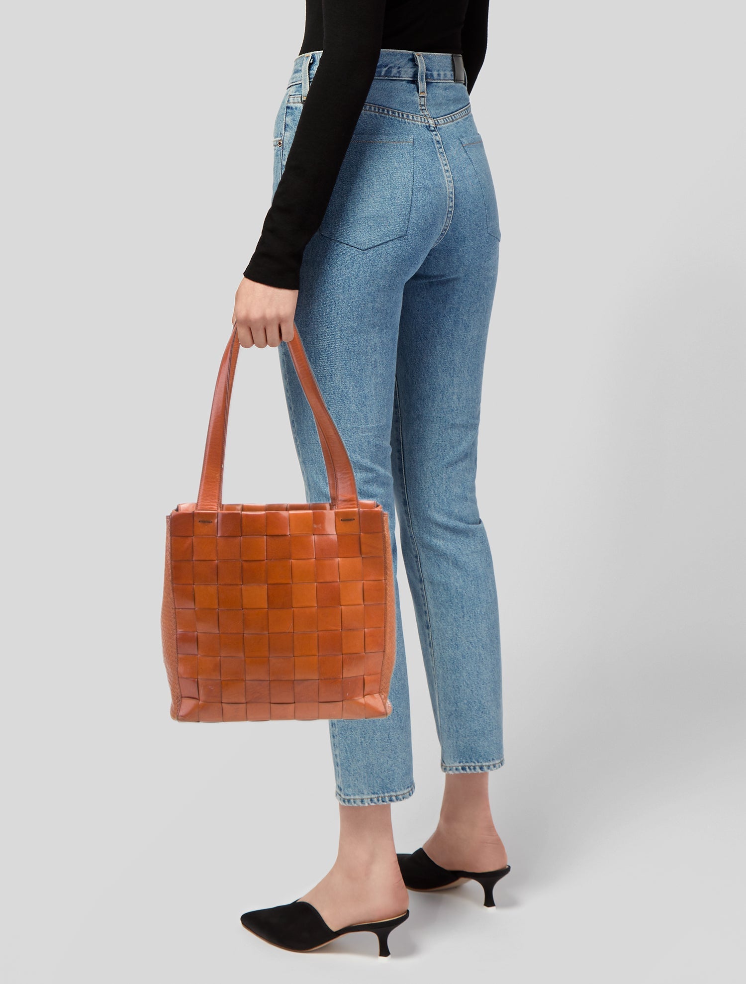 Stephane Kélian Leather Shoulder Bag