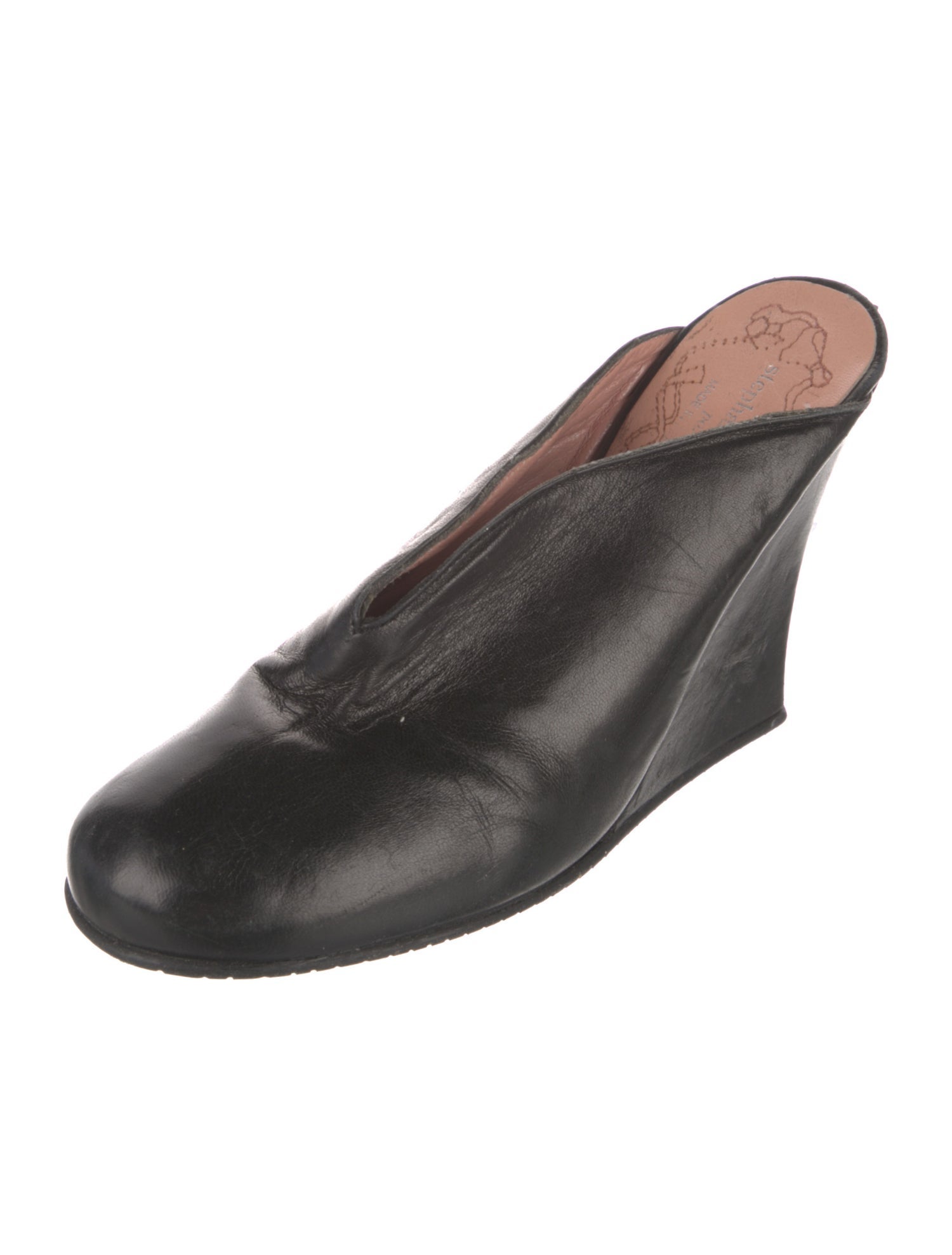 Stephane Kélian Leather Mules