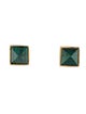 Kelly Wearstler Pavlov Malachite Earrings