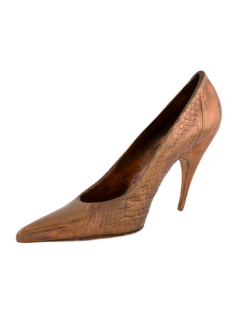Kelly Wearstler Copper High Heel Shoe Figurine