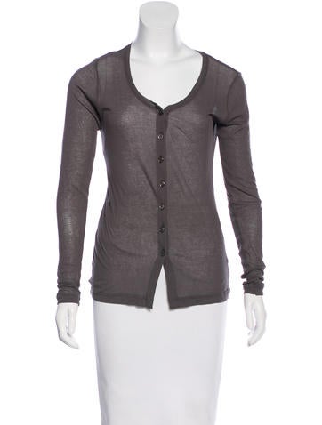 Kristensen Du Nord Button-Up Henley Top