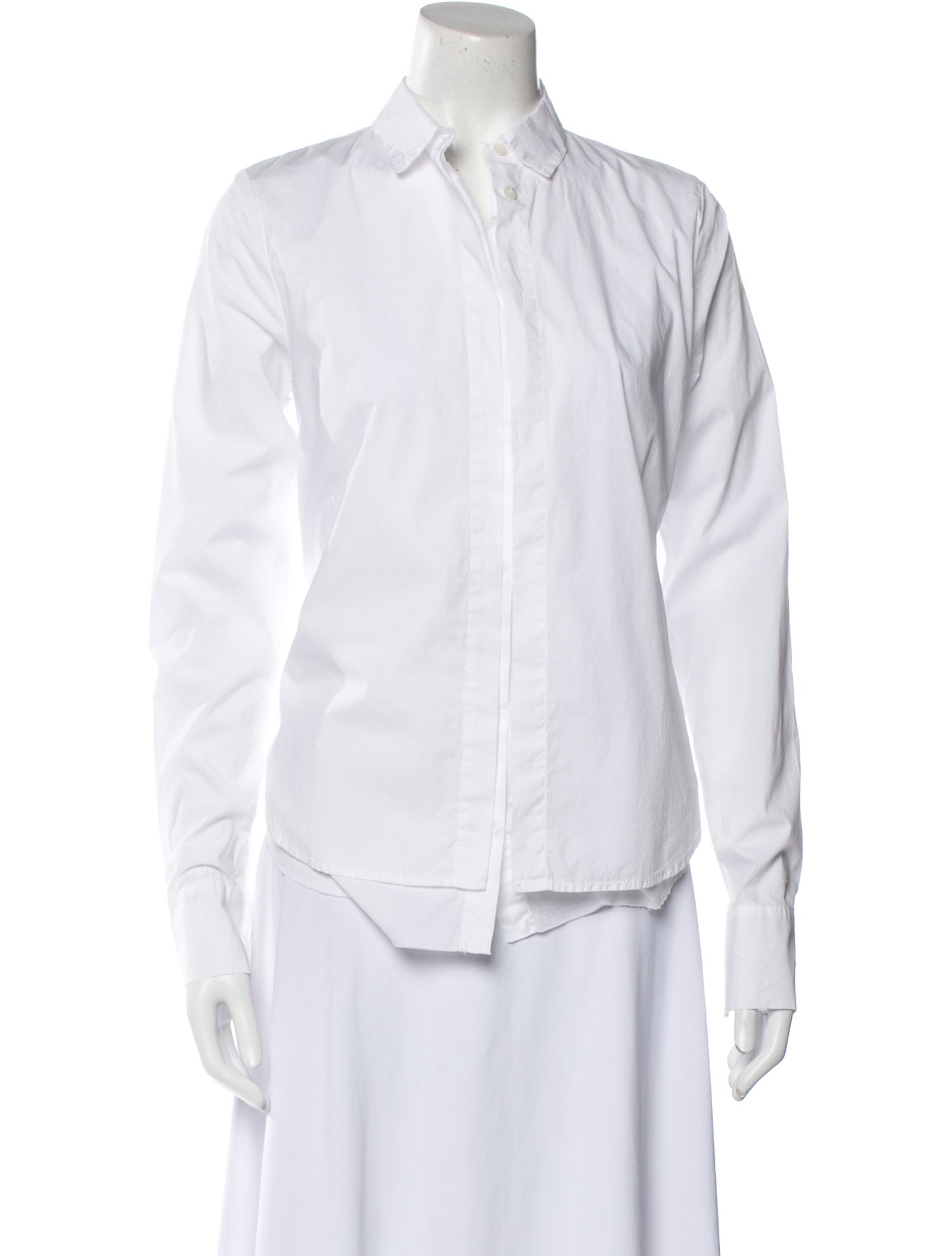 Kristensen Du Nord Long Sleeve Button-Up Top