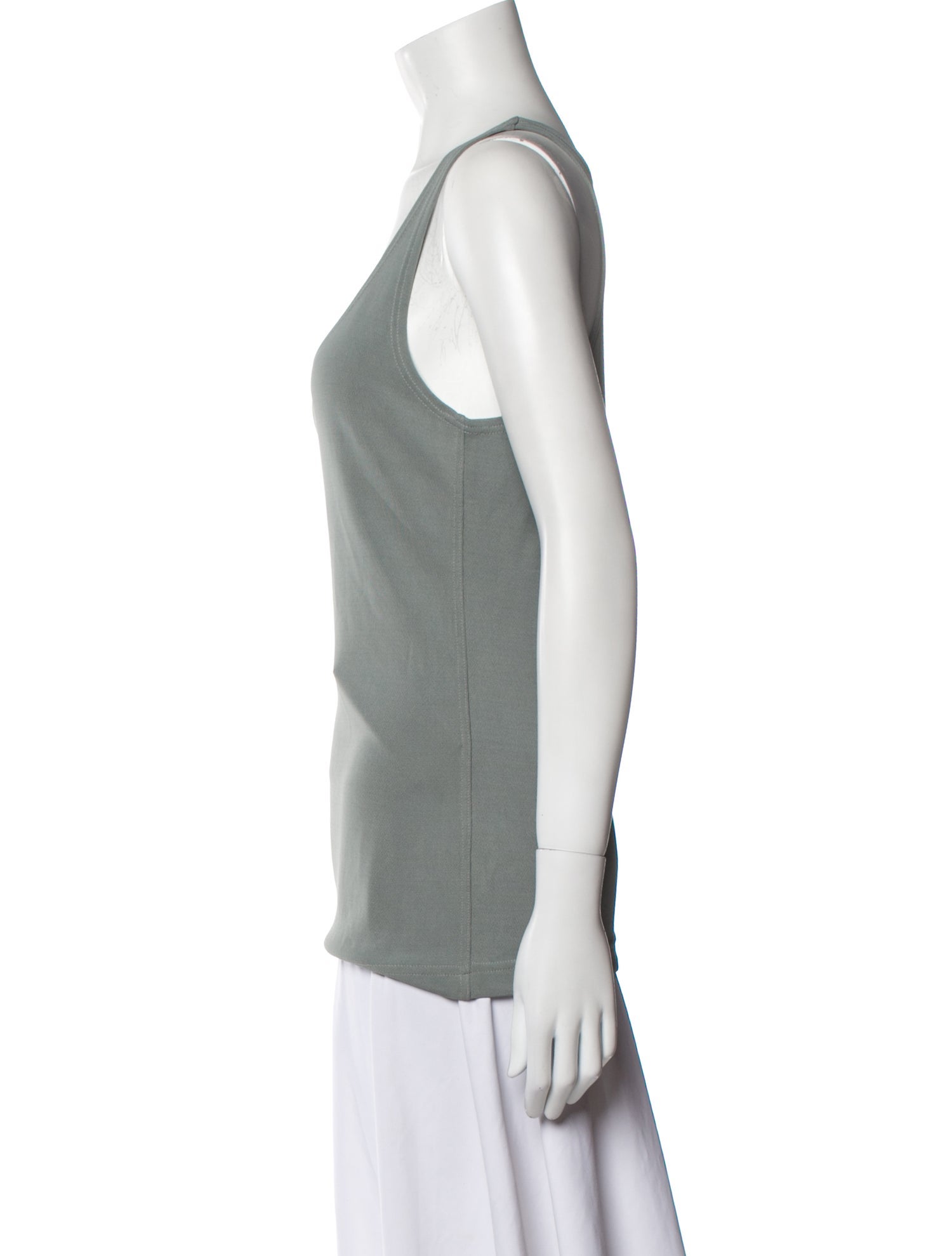 Kristensen Du Nord Scoop Neck Sleeveless Top