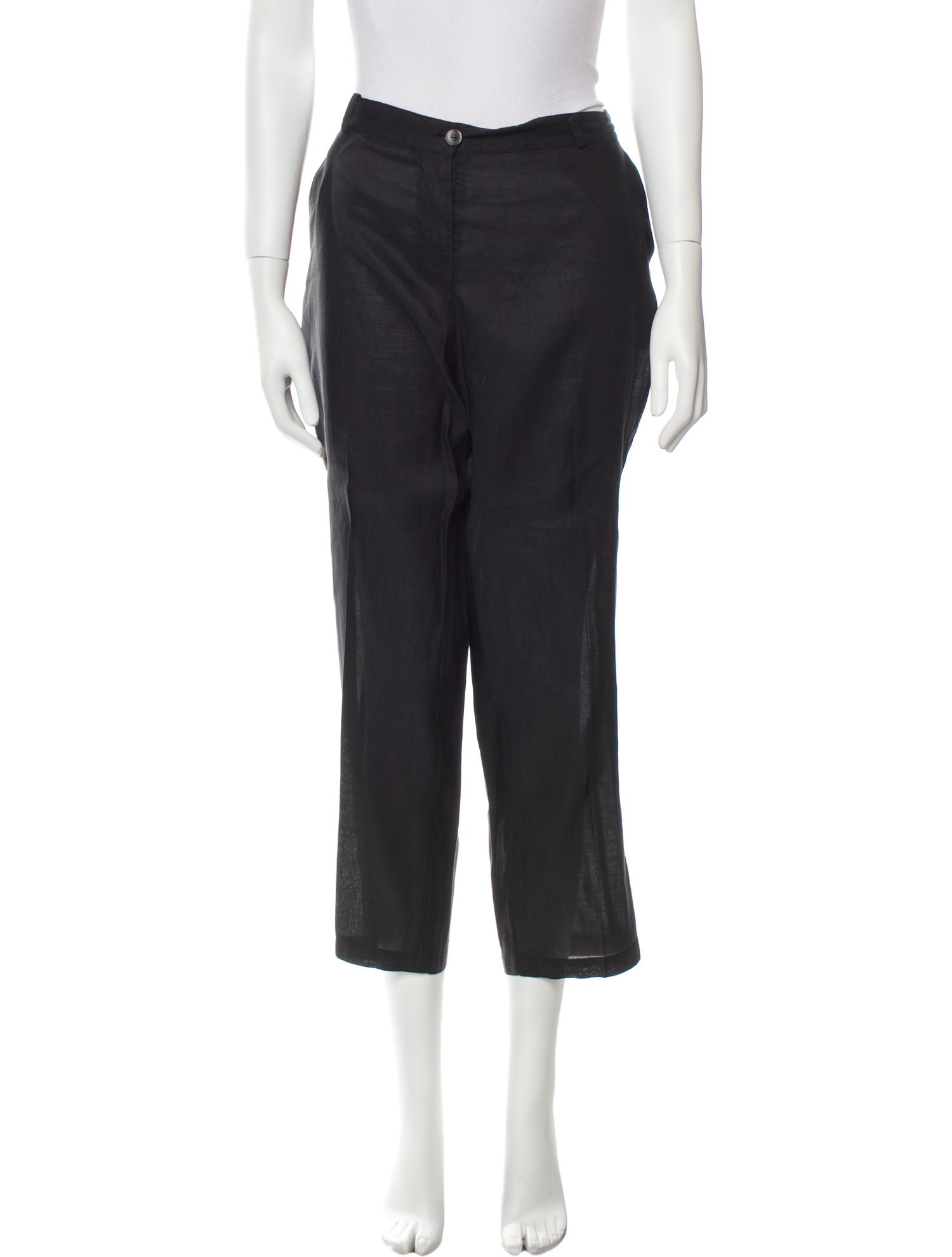 Kristensen Du Nord Linen Straight Leg Pants