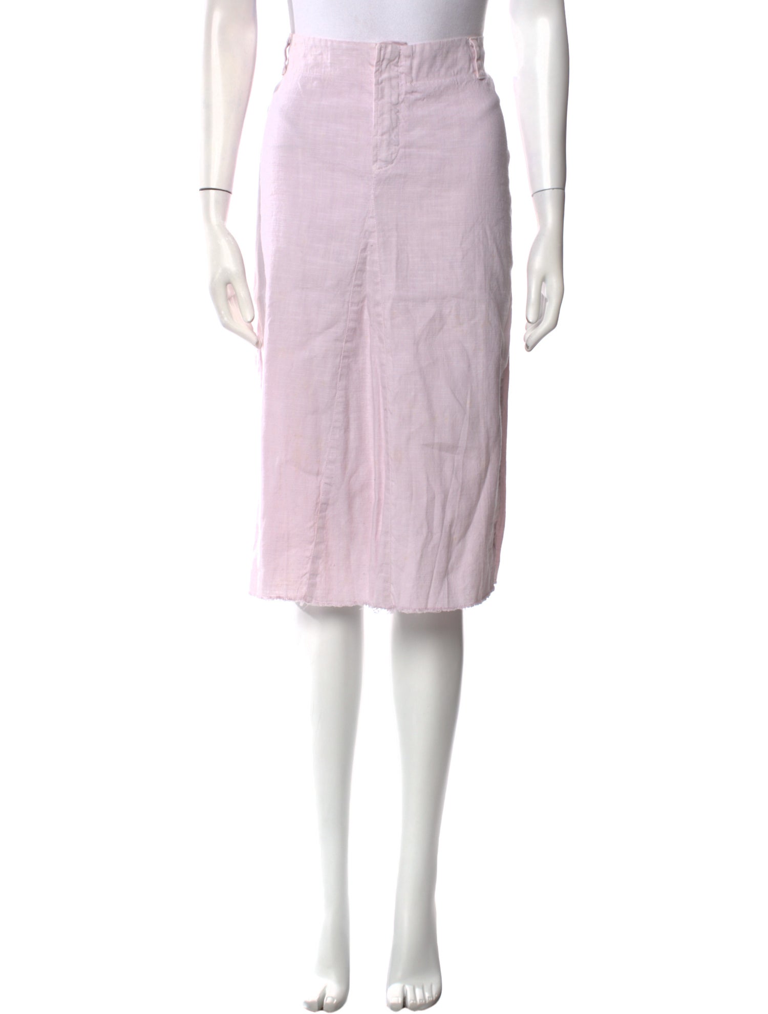 Kristensen Du Nord Hemp Knee-Length Skirt