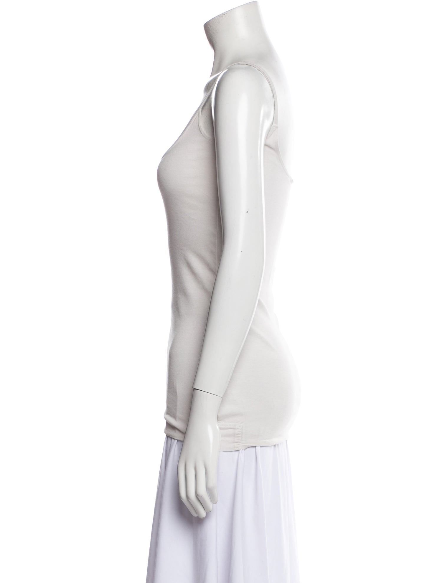 Kristensen Du Nord Scoop Neck Sleeveless Top