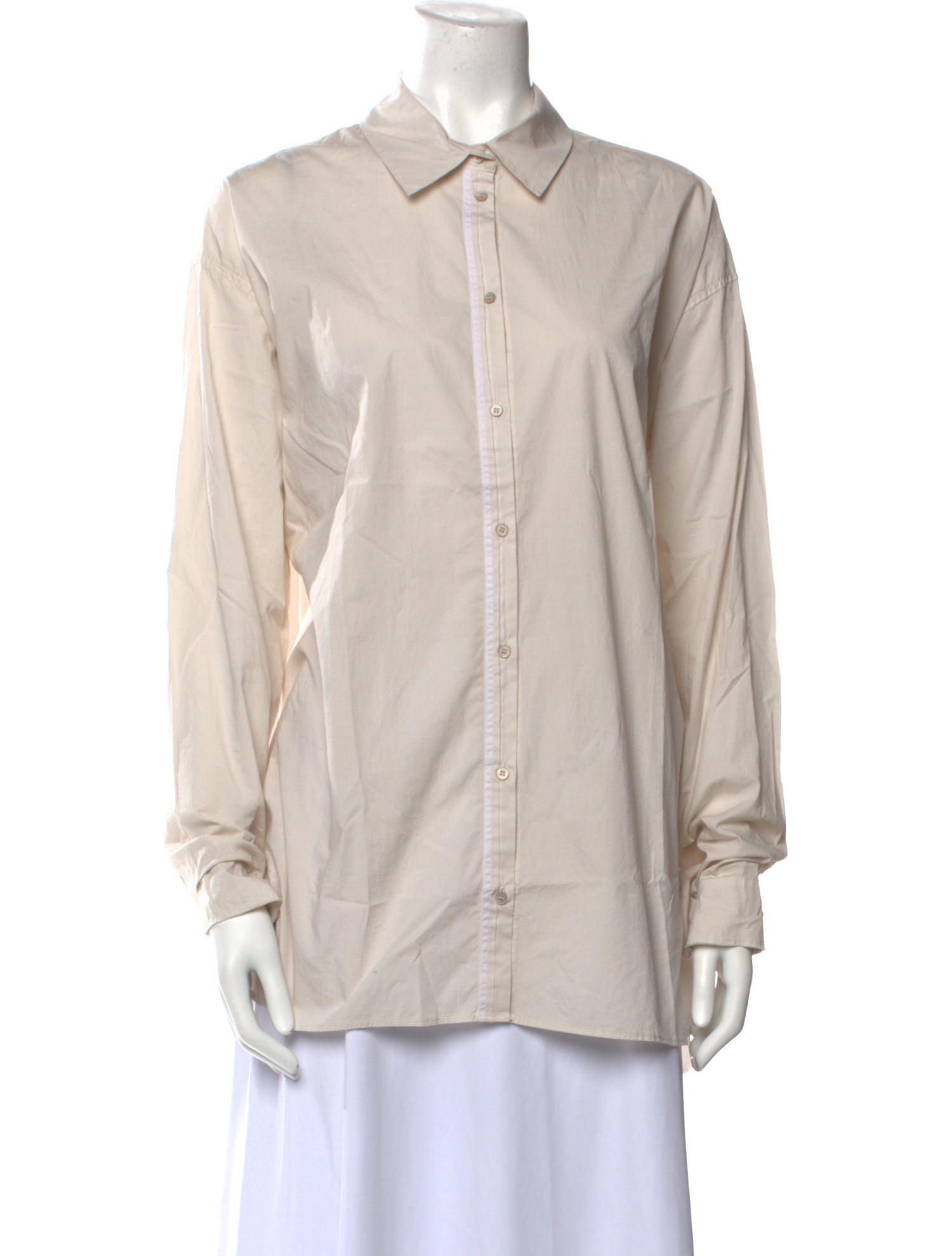 Kristensen Du Nord Long Sleeve Button-Up Top