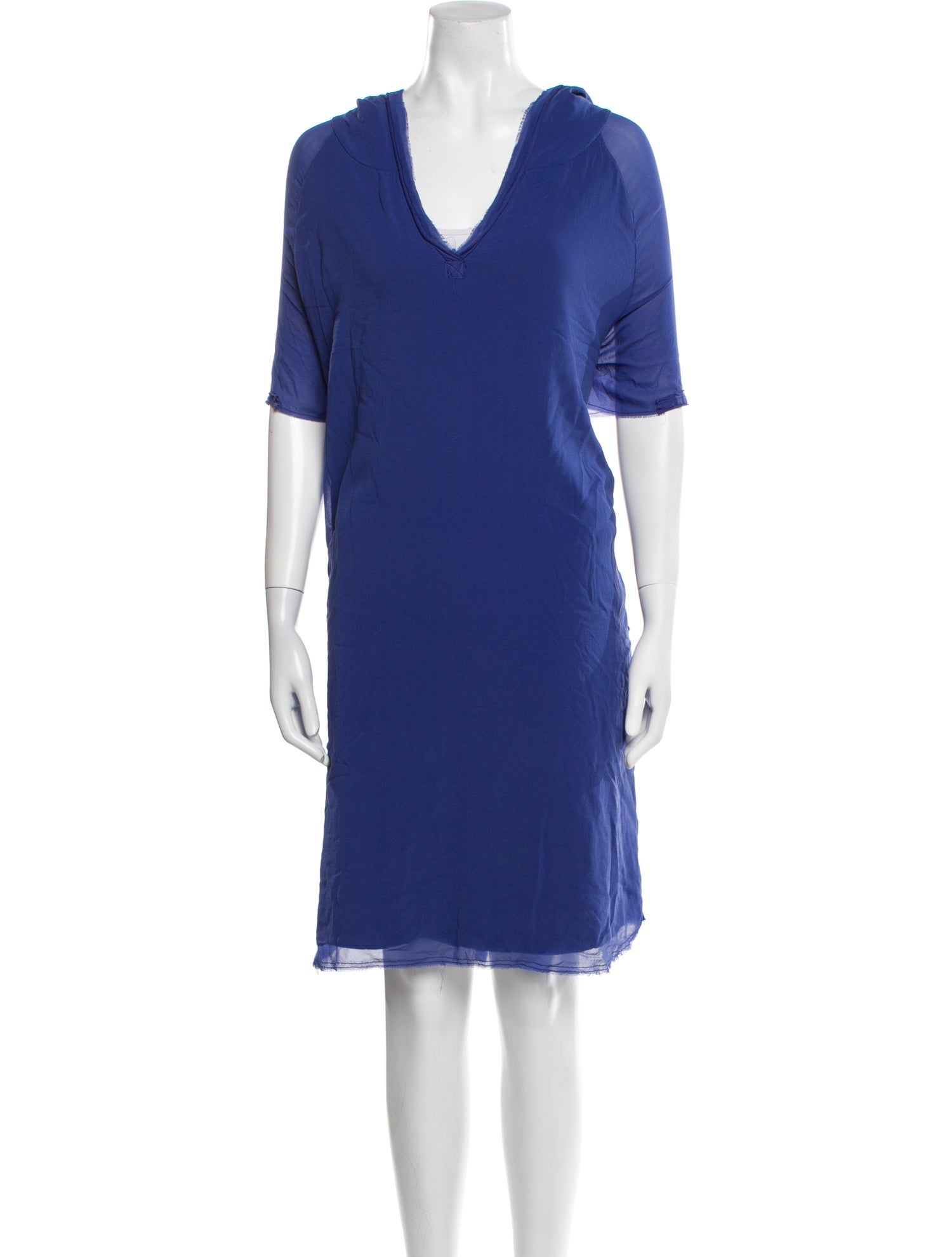 Kristensen Du Nord Silk Knee-Length Dress