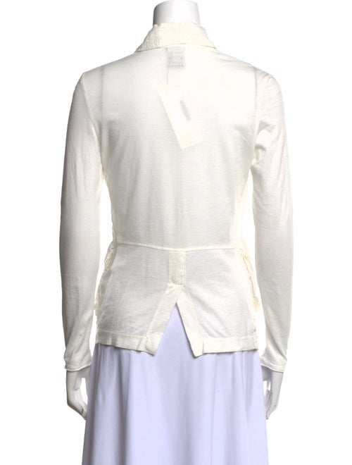 Kristensen Du Nord Linen Long Sleeve Button-Up Top