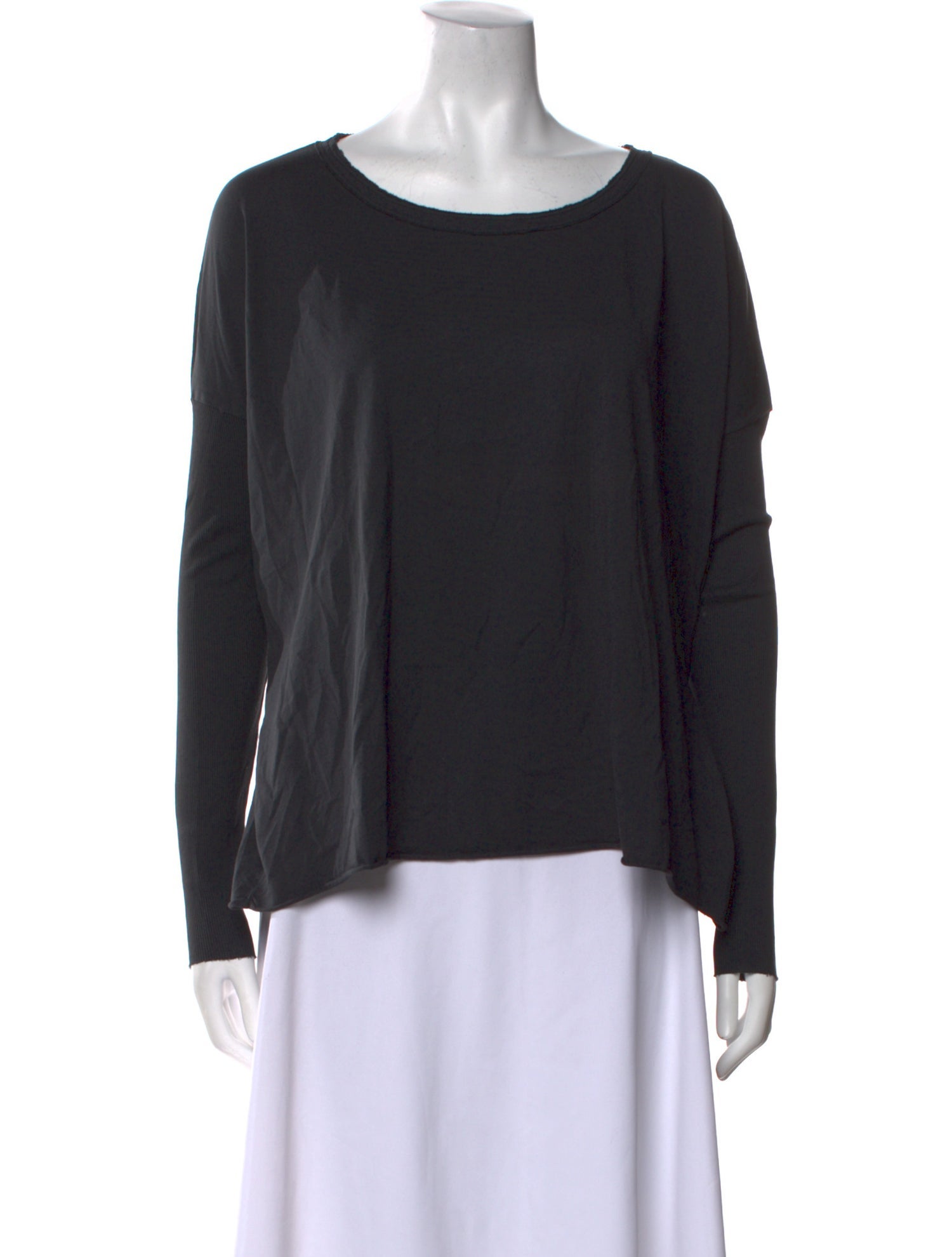 Kristensen Du Nord Scoop Neck Long Sleeve Top w/ Tags