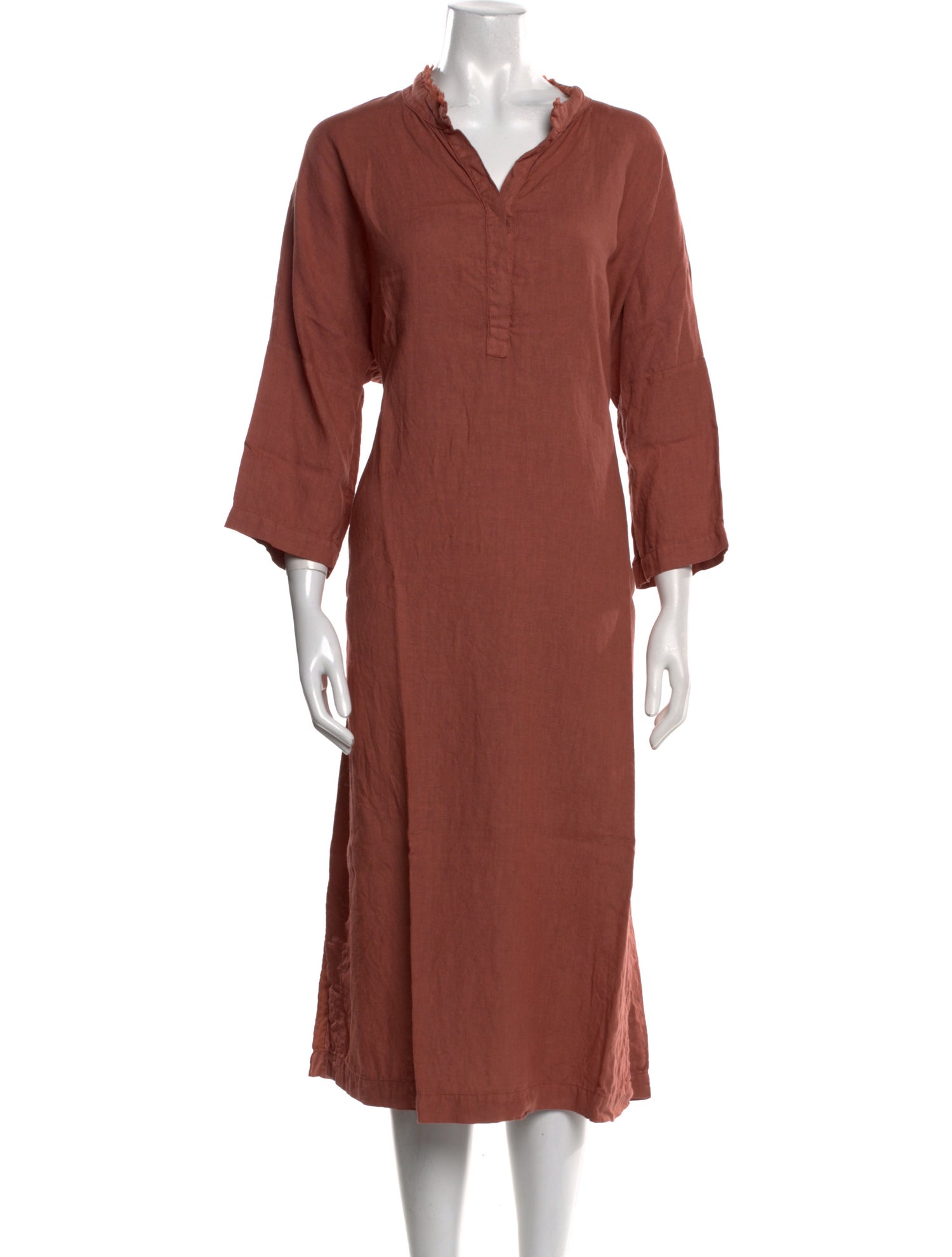 Kristensen Du Nord Linen Midi Length Dress