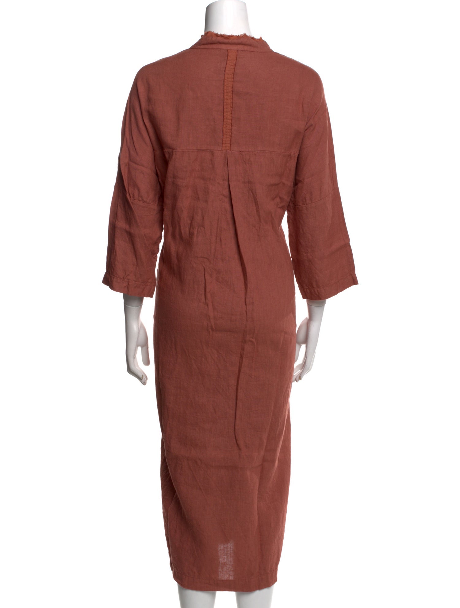 Kristensen Du Nord Linen Midi Length Dress