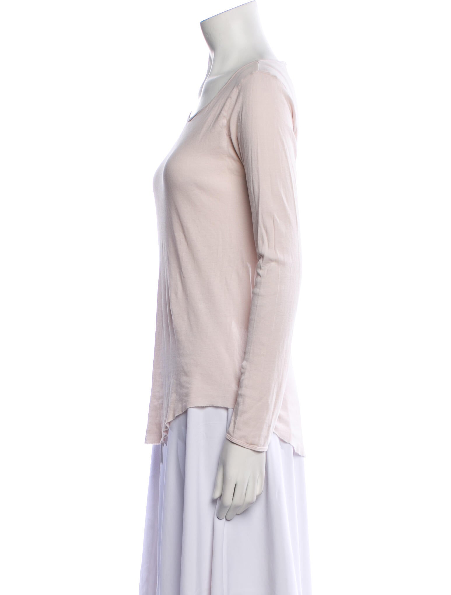 Kristensen Du Nord Scoop Neck Long Sleeve T-Shirt