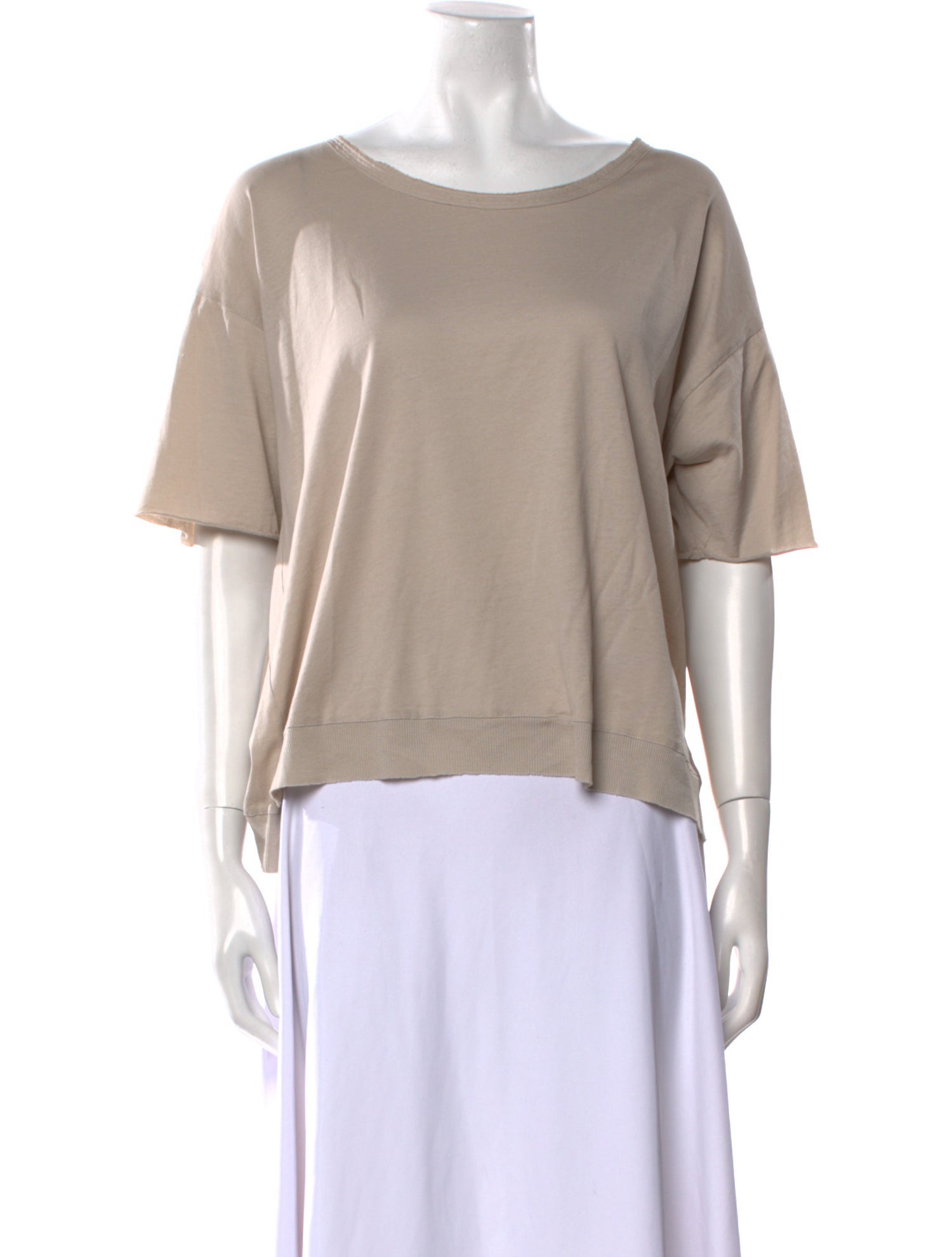 Kristensen Du Nord Bateau Neckline Short Sleeve T-Shirt