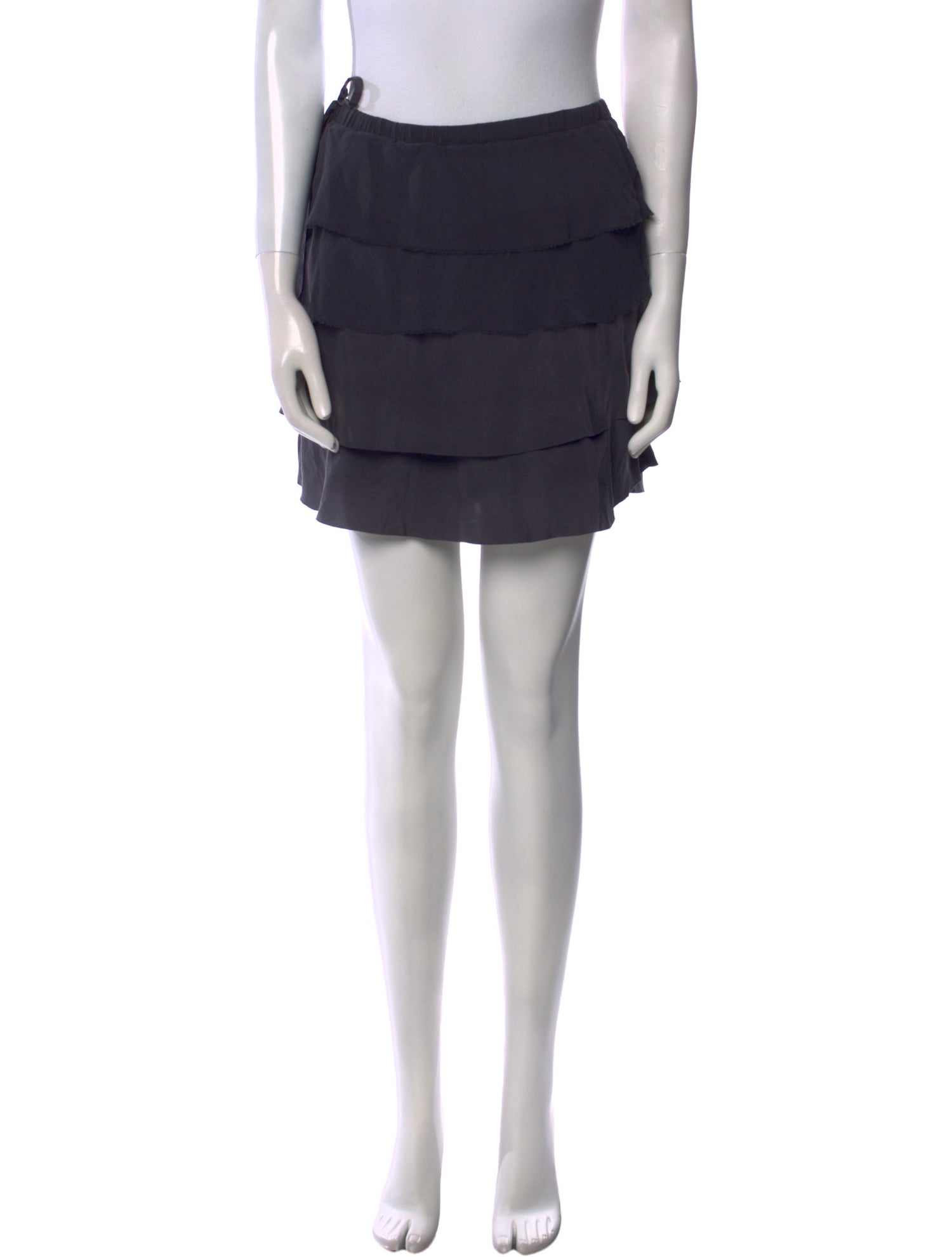 Kristensen Du Nord Silk Mini Skirt