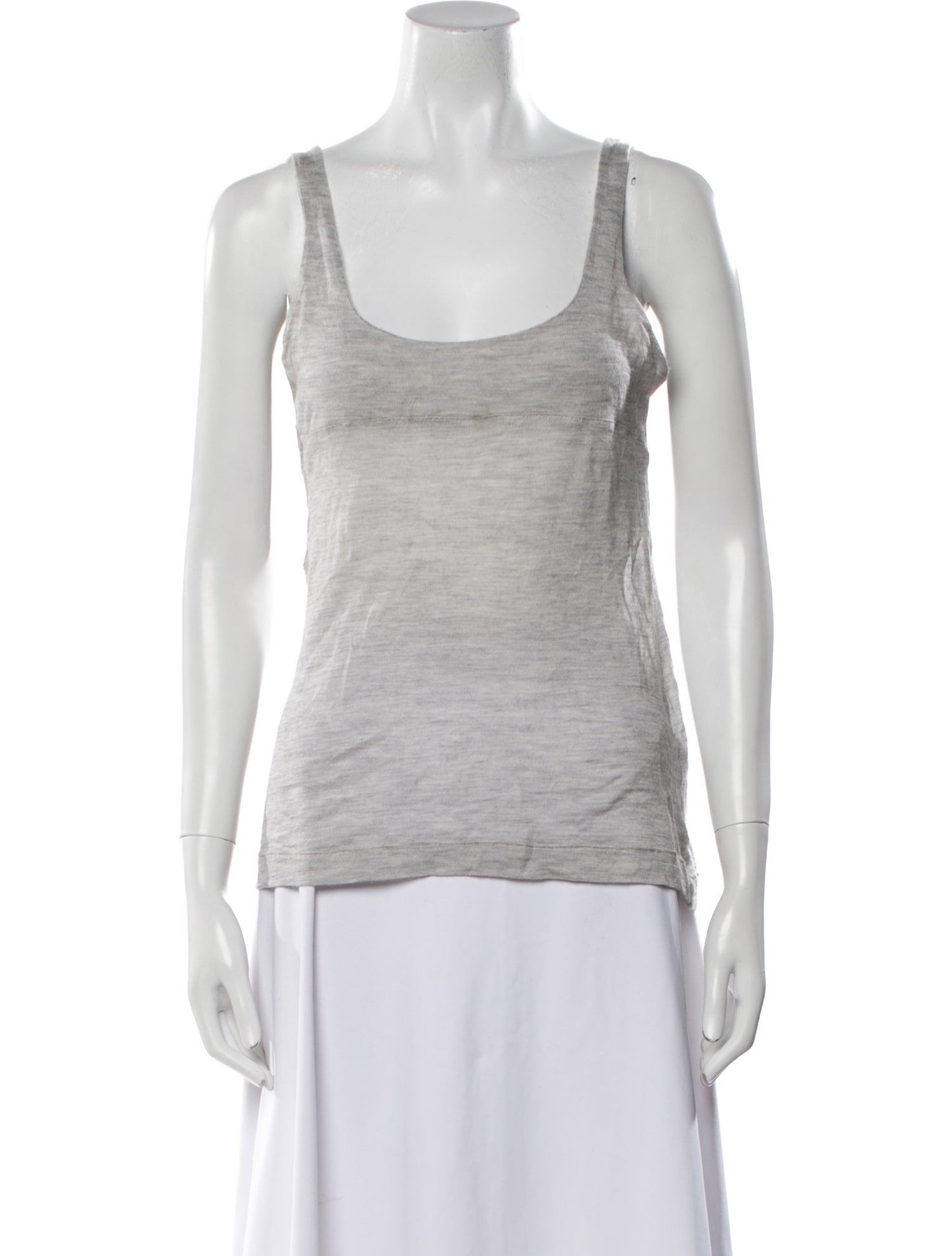 Kristensen Du Nord Cashmere Scoop Neck Top