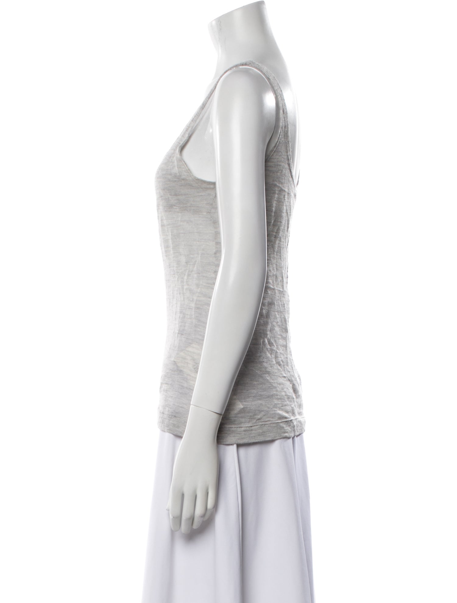 Kristensen Du Nord Cashmere Scoop Neck Top