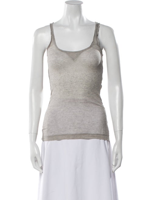 Kristensen Du Nord Scoop Neck Sleeveless Top
