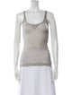 Kristensen Du Nord Scoop Neck Sleeveless Top