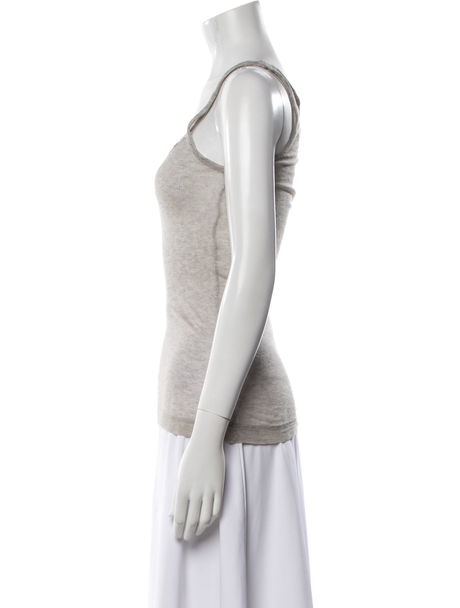 Kristensen Du Nord Scoop Neck Sleeveless Top