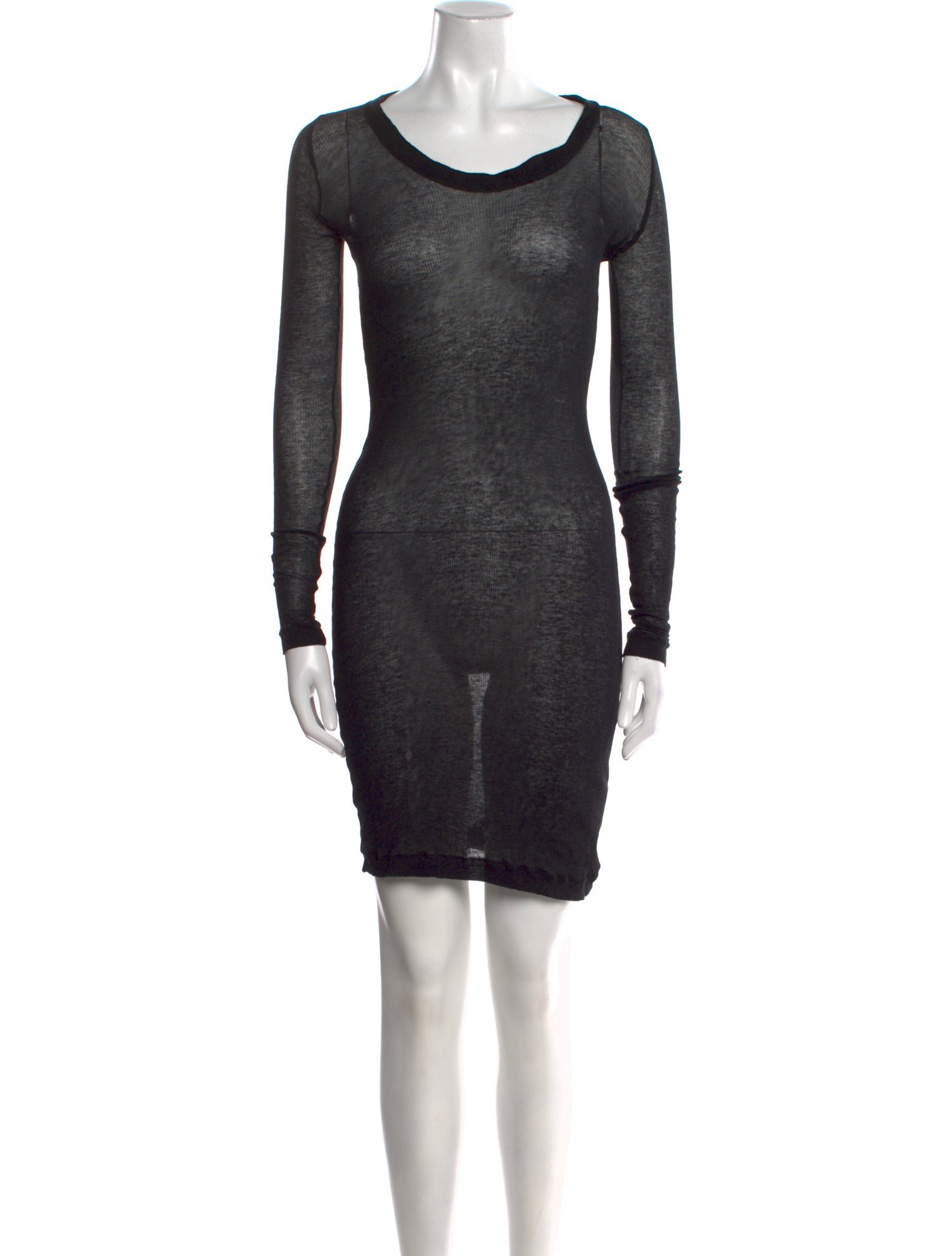 Kristensen Du Nord Scoop Neck Mini Dress