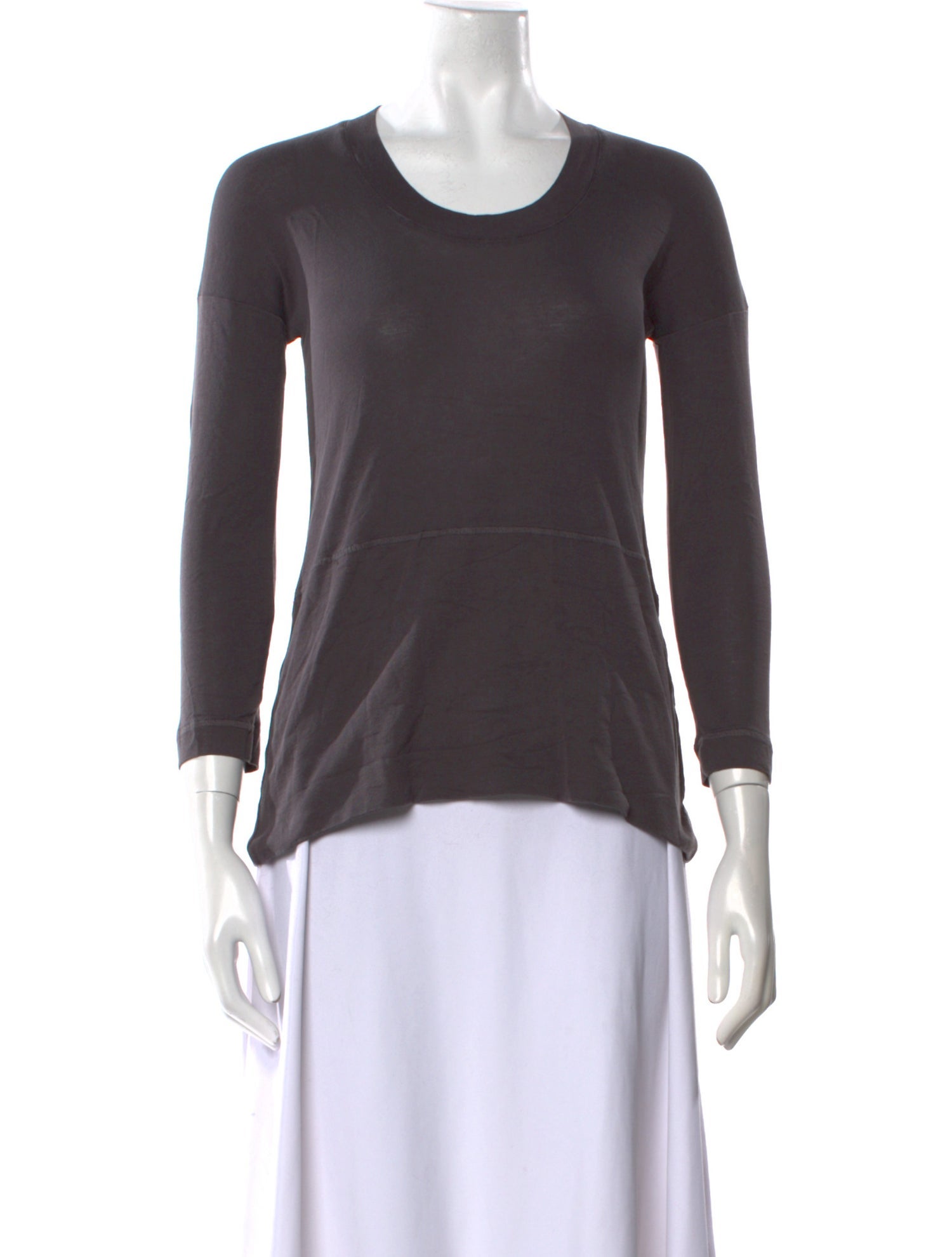 Kristensen Du Nord Scoop Neck Three-Quarter Sleeve T-Shirt