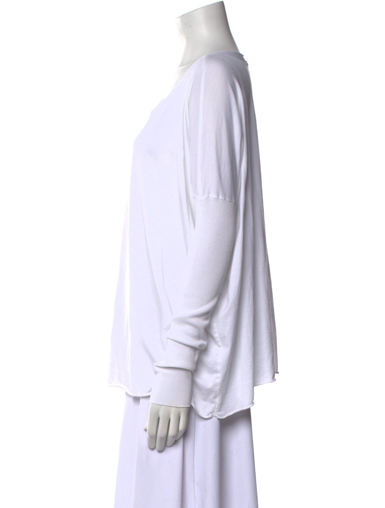 Kristensen Du Nord Scoop Neck Long Sleeve Top