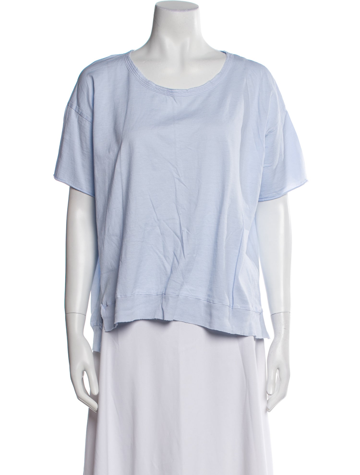 Kristensen Du Nord Scoop Neck Short Sleeve T-Shirt