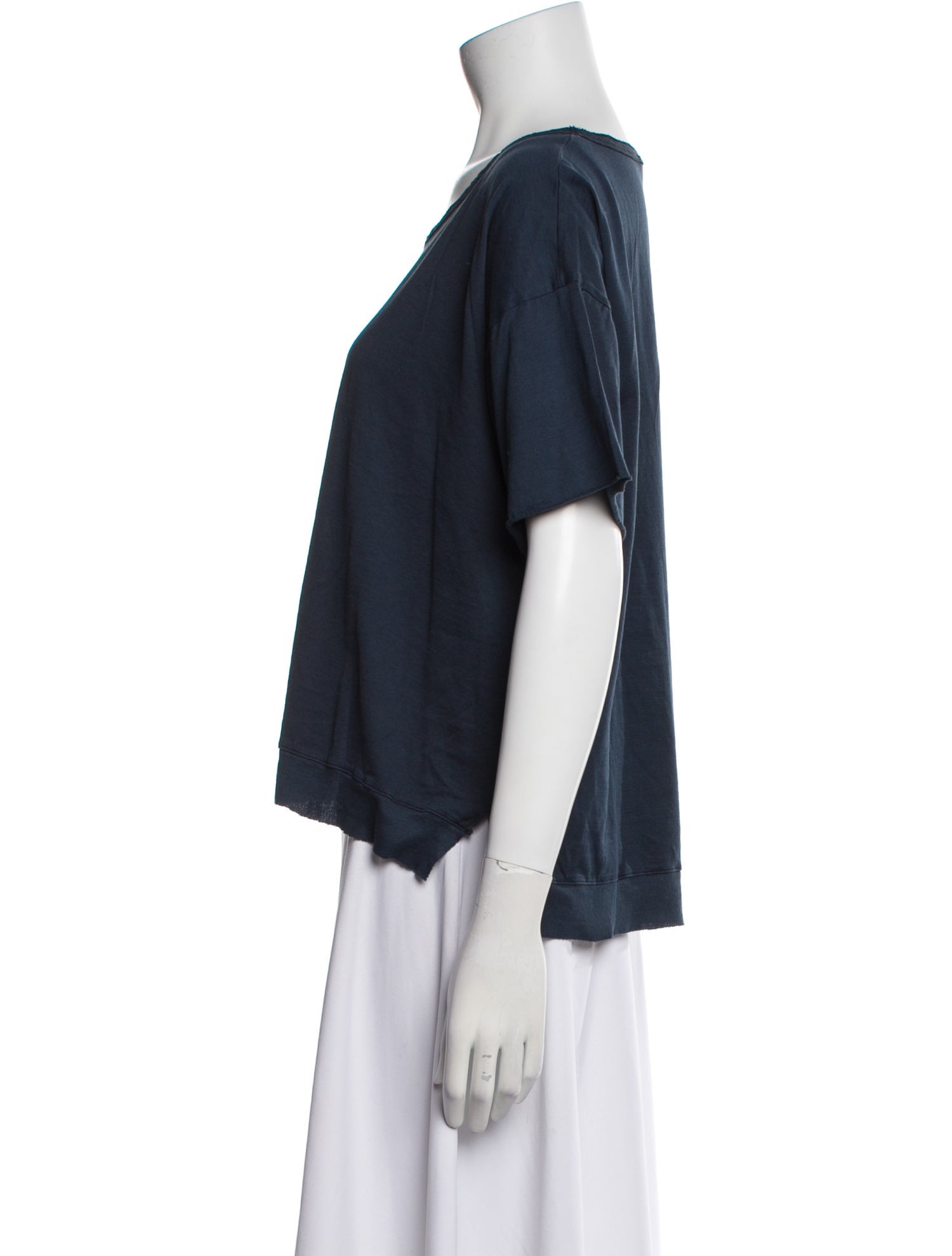 Kristensen Du Nord Scoop Neck Short Sleeve T-Shirt