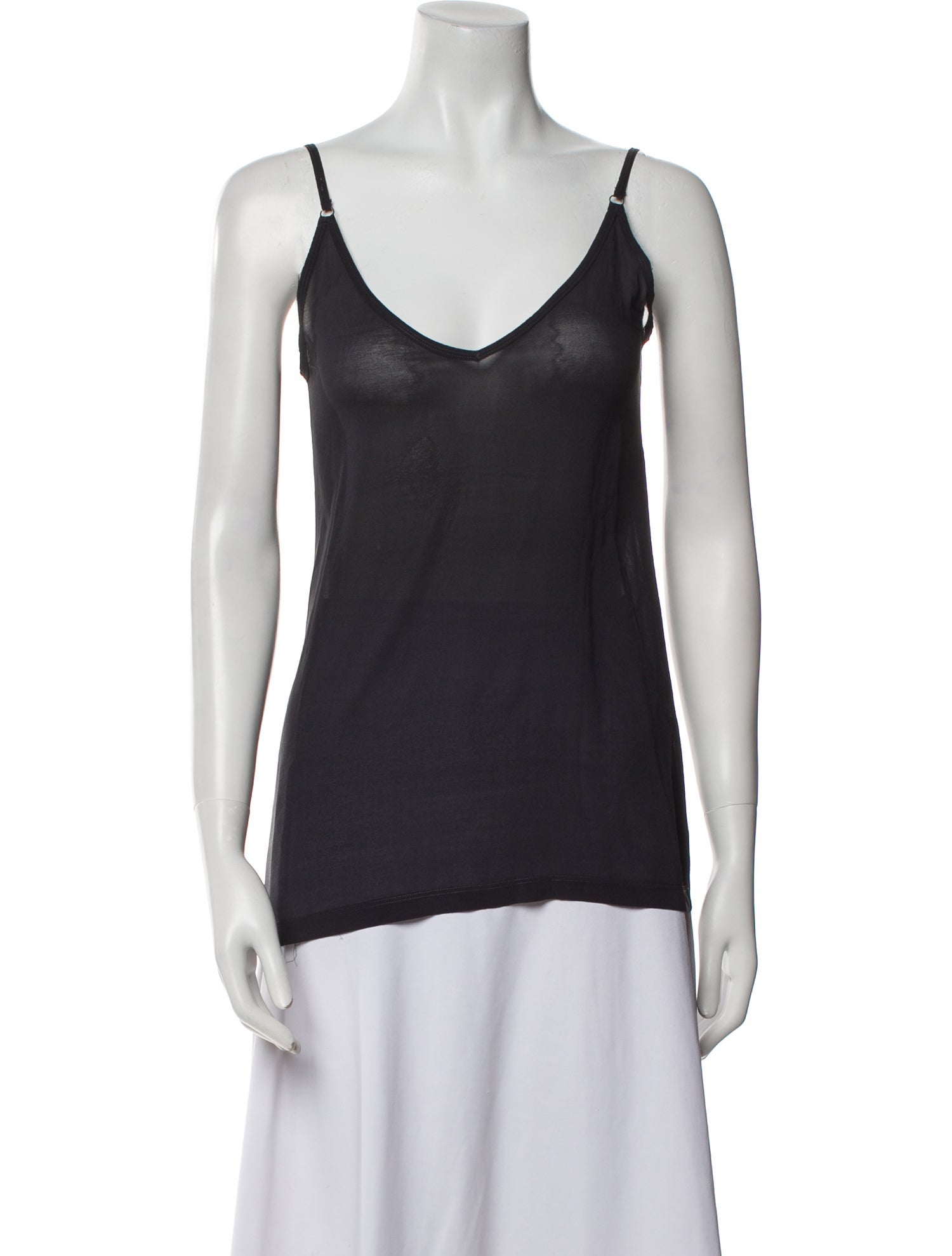 Kristensen Du Nord Silk V-Neck Top