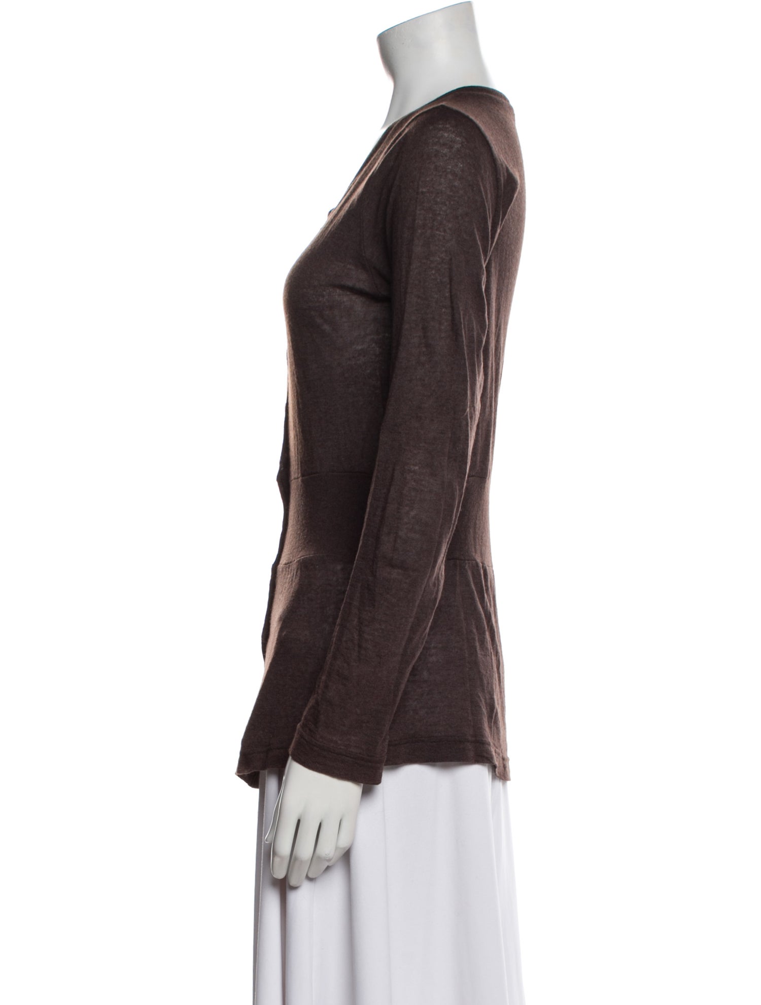 Kristensen Du Nord Cashmere Scoop Neck Sweater