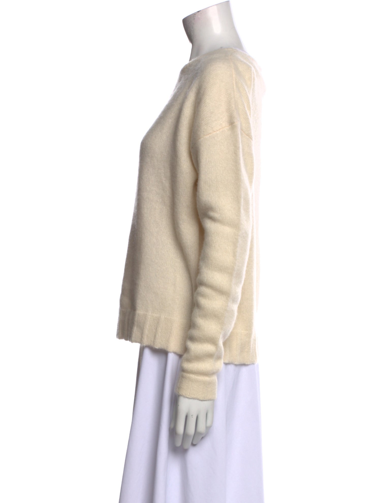 Kristensen Du Nord Cashmere Scoop Neck Sweater