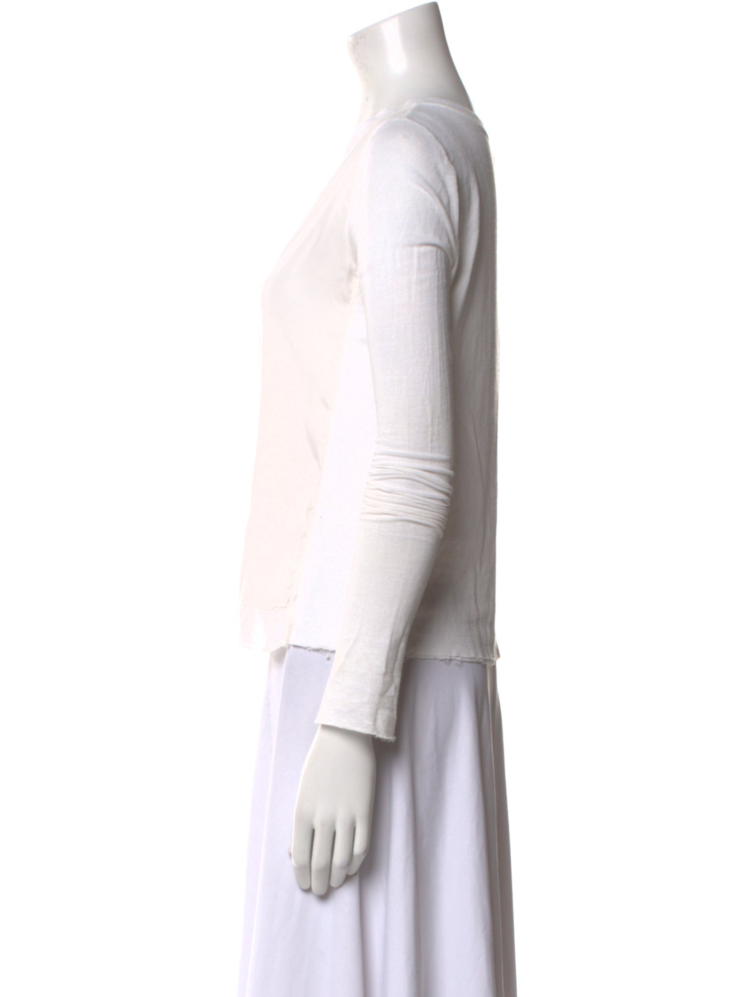 Kristensen Du Nord Silk V-Neck Top